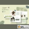 cabello professional stylist elementor template kit