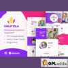 childzilla kindergarten childcare elementor template kit