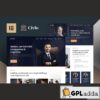 civlo lawyer law office elementor template kit