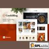 cookblog food personal blog elementor template kit