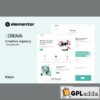 creava creative agency elementor template kit