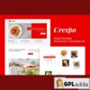 crespo fast food restaurant elementor template kit