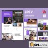 crev creative agency elementor template kit