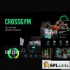 crossgym gym fitness elementor template kit