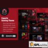 crox esports gaming elementor template kit