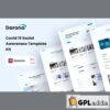 darona covid19 social awareness elementor template kit