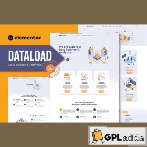 Dataload - Data Science & Analytics Elementor Template Kit