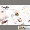 deyliv food delivery app elementor template kit