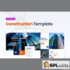 dustro construction company elementor template kit