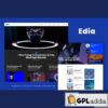 edia blog magazine elementor template kit