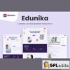 edunika online education elementor template kit