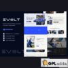 evolt electric vehicle charging station elementor template kit