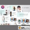 fasha woman fashion shop ecommerce elementor template kit