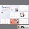 finansi finance business elementor template kit