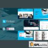 fintec finance business company elementor template kit