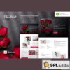 flowtrist flower boutique florist elementor template kit