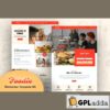 foodie fast food elementor template kit