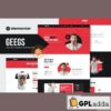geegs content creator streamer elementor template kit