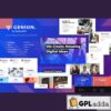 genion creative digital agency elementor template kit