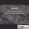 gontli interior multipurpose template kit