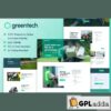 greentech green technology services elementor template kit