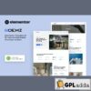 hoemz home real estate developer elementor template kit