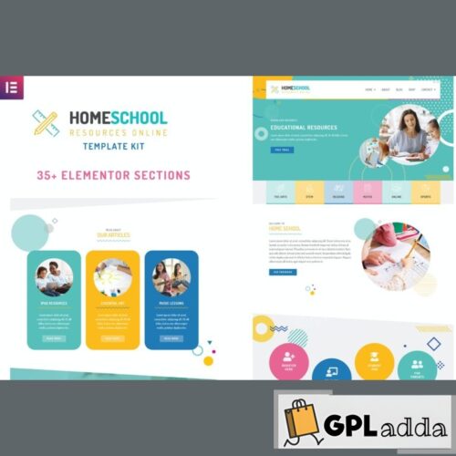 Home School - Premium Elementor Template Kit