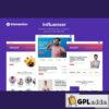 influenser influencer marketing services agency elementor template kit