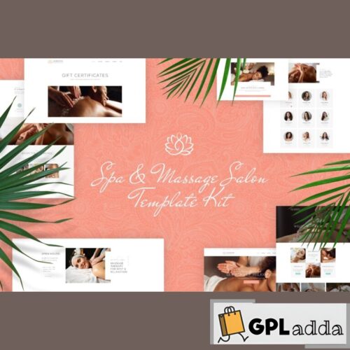 Jacqueline - Spa & Massage Salon Elementor Template Kit