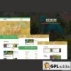 kebun garden service elementor template kit
