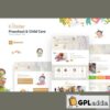 kidster preschool childcare elementor template kit