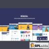 kidzie baby kids ecommerce elementor template kit