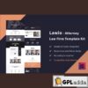 lawio attorney law firm elementor template kit