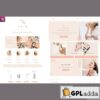 lillia beauty skincare elementor template kit