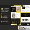 lockey locksmith and key maker service elementor template kit