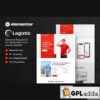 logixtic transportation logistic elementor template kit
