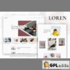 loren blog magazine elementor template kit
