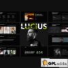lucius personal portfolio elementor template kit