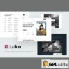 luka creative agency elementor template kit