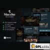 maccho gentlemen barbershop elementor template kit