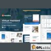 madeline virtual assistant website elementor template kit