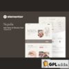 nepolis nail salon beauty care elementor template kit
