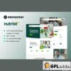 nutrist healthy food nutrition service elementor template kit