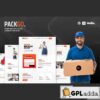 packgo moving transport logistics elementor template kit