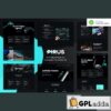 pirus dark digital agency elementor template kit
