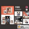 poro photography elementor template kit