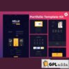 propus web designer portfolio elementor template kit