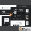 pyro writer portfolio elementor template kit