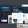 relazio public relation agency elementor template kit