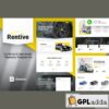 rentive car rental auto dealer elementor template kit